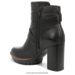 botas | bota lira 60D4P0656 Naturalizer mujer cuero negro - Imagen 8