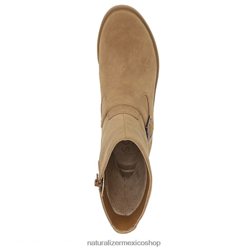 botas | bota soul newport 60D4P0687 Naturalizer mujer sintético marrón avena oscuro - Imagen 4