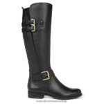 botas | botas hasta la rodilla de pantorrilla ancha jessie 60D4P0271 Naturalizer mujer cuero negro - Imagen 2