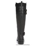 botas | botas hasta la rodilla de pantorrilla ancha jessie 60D4P0271 Naturalizer mujer cuero negro - Imagen 6