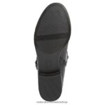 botas | botas hasta la rodilla de pantorrilla ancha jessie 60D4P0271 Naturalizer mujer cuero negro - Imagen 7