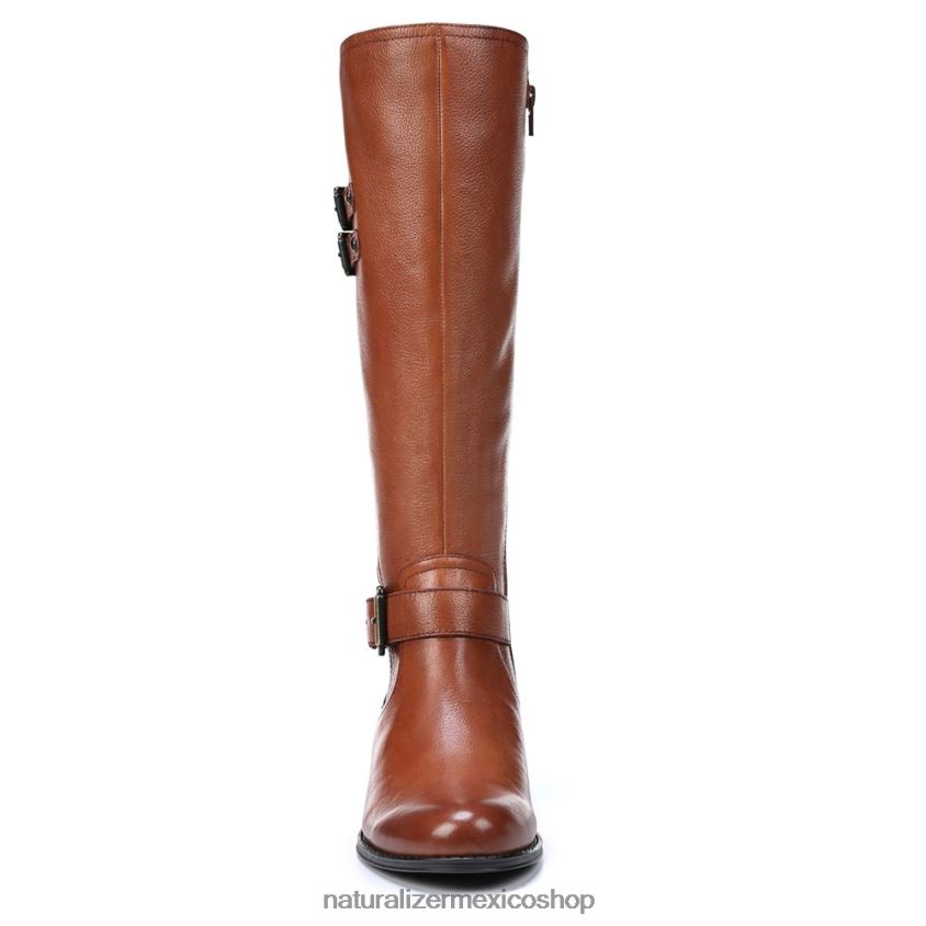 botas | botas hasta la rodilla de pantorrilla ancha jessie 60D4P0273 Naturalizer mujer cuero de pan de plátano - Imagen 5