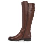 botas | botas hasta la rodilla jessie 60D4P0278 Naturalizer mujer barra de chocolate de cuero - Imagen 3