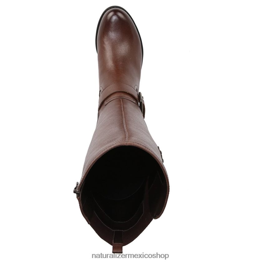 botas | botas hasta la rodilla jessie 60D4P0278 Naturalizer mujer barra de chocolate de cuero - Imagen 4