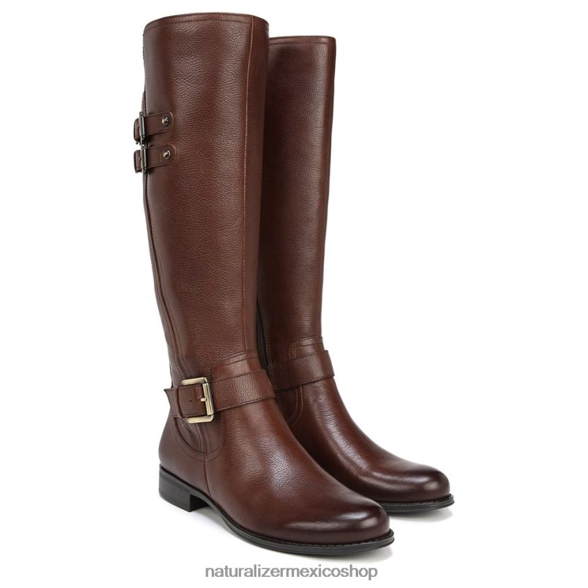 botas | botas hasta la rodilla jessie 60D4P0278 Naturalizer mujer barra de chocolate de cuero - Imagen 1