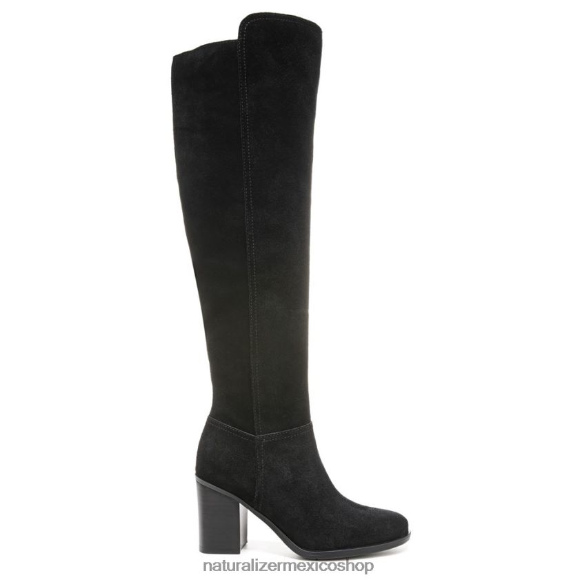 botas | botas por encima de la rodilla kyrie 60D4P0284 Naturalizer mujer cuero negro - Imagen 2