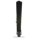 botas | botas por encima de la rodilla kyrie 60D4P0284 Naturalizer mujer cuero negro - Imagen 6