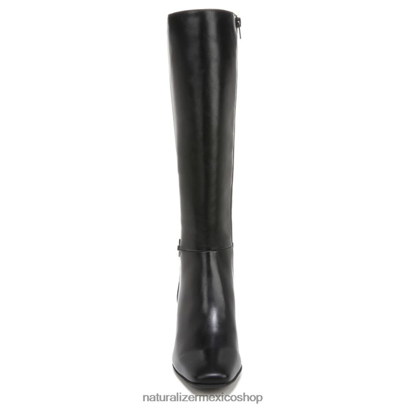 botas | botas waylon de pantorrilla ancha hasta la rodilla 60D4P0600 Naturalizer mujer sintético texturizado negro - Imagen 5