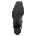 botas | botas waylon de pantorrilla ancha hasta la rodilla 60D4P0600 Naturalizer mujer sintético texturizado negro - Imagen 7