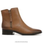 botas | botín de robyn 60D4P0658 Naturalizer mujer cuero marrón té inglés - Imagen 2