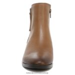 botas | botín de robyn 60D4P0658 Naturalizer mujer cuero marrón té inglés - Imagen 5