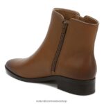 botas | botín de robyn 60D4P0658 Naturalizer mujer cuero marrón té inglés - Imagen 8