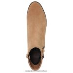 botas | botín de robyn 60D4P0659 Naturalizer mujer ante dorado caramelo - Imagen 4