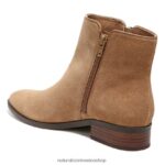 botas | botín de robyn 60D4P0659 Naturalizer mujer ante dorado caramelo - Imagen 8