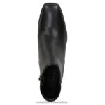 botas | botín impermeable avery 60D4P0280 Naturalizer mujer cuero negro - Imagen 4