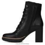 botas | callie botín 60D4P0236 Naturalizer mujer cuero negro - Imagen 3