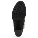 botas | callie botín 60D4P0236 Naturalizer mujer cuero negro - Imagen 7