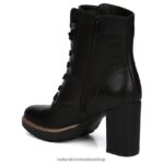 botas | callie botín 60D4P0236 Naturalizer mujer cuero negro - Imagen 8