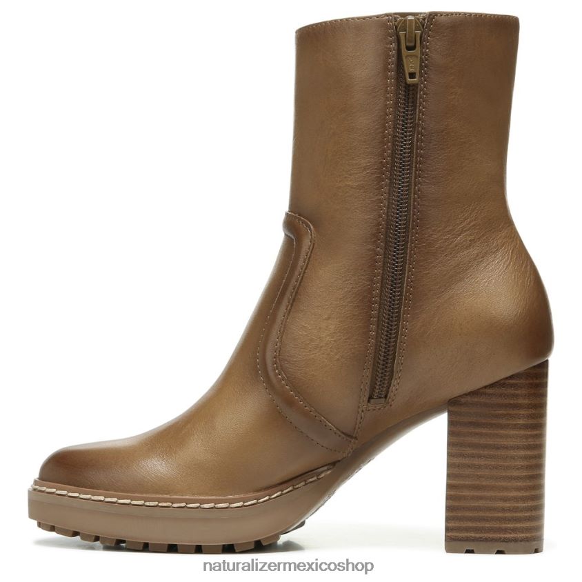 botas | catie botín 60D4P0666 Naturalizer mujer cuero vintage de bambú - Imagen 3