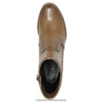 botas | catie botín 60D4P0666 Naturalizer mujer cuero vintage de bambú - Imagen 4