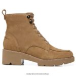 botas | dara botín 60D4P0674 Naturalizer mujer cuero dorado caramelo - Imagen 2