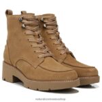 botas | dara botín 60D4P0674 Naturalizer mujer cuero dorado caramelo