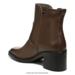 botas | emmy botín 60D4P0657 Naturalizer mujer cuero de visón - Imagen 8