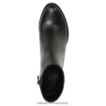 botas | gen n alcance botín 60D4P0643 Naturalizer mujer cuero negro - Imagen 4