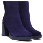 botas | gen n alcance botín 60D4P0644 Naturalizer mujer cuero refugio azul