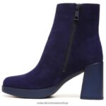 botas | gen n alcance botín 60D4P0644 Naturalizer mujer cuero refugio azul - Imagen 3