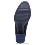botas | gen n alcance botín 60D4P0644 Naturalizer mujer cuero refugio azul - Imagen 7