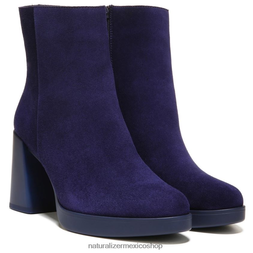 botas | gen n alcance botín 60D4P0644 Naturalizer mujer cuero refugio azul - Imagen 1