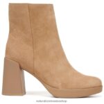 botas | gen n alcance botín 60D4P0645 Naturalizer mujer masa de galletas de cuero - Imagen 2