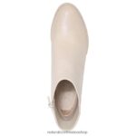 botas | gen n alcance botín 60D4P0646 Naturalizer mujer cuero beige porcelana - Imagen 4