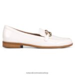 mocasines | 27 editar mocasín sevyn 60D4P0197 Naturalizer mujer charol satinado perla - Imagen 2