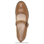 mocasines | alma ramona merceditas planas 60D4P0348 Naturalizer mujer té inglés marrón sintético - Imagen 4