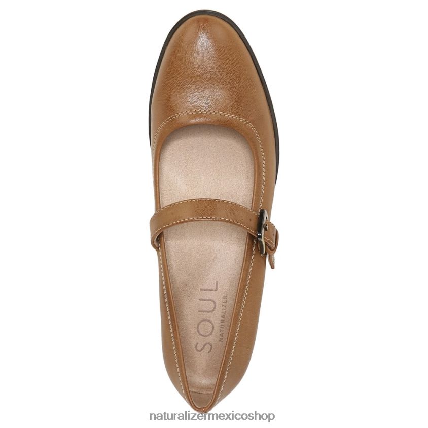 mocasines | alma ramona merceditas planas 60D4P0348 Naturalizer mujer té inglés marrón sintético - Imagen 4