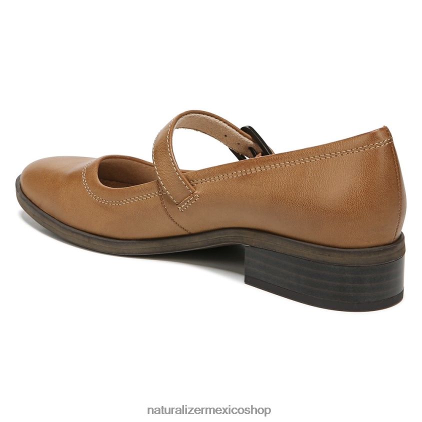 mocasines | alma ramona merceditas planas 60D4P0348 Naturalizer mujer té inglés marrón sintético - Imagen 8