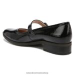 mocasines | alma ramona merceditas planas 60D4P0349 Naturalizer mujer charol negro - Imagen 8