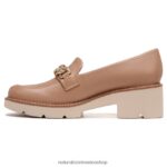 mocasines | holgazán 60D4P0154 Naturalizer mujer cuero topo - Imagen 3