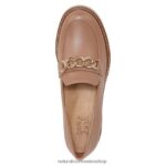 mocasines | holgazán 60D4P0154 Naturalizer mujer cuero topo - Imagen 4