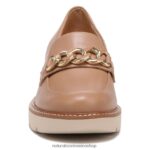mocasines | holgazán 60D4P0154 Naturalizer mujer cuero topo - Imagen 5