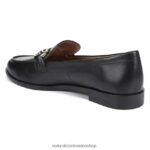 mocasines | holgazán stevie 60D4P0260 Naturalizer mujer cuero negro - Imagen 8