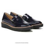 mocasines | mocasín adiline 60D4P0169 Naturalizer mujer cuero azul marino francés