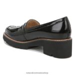 mocasines | mocasín darcy 60D4P0286 Naturalizer mujer charol negro - Imagen 8