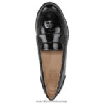mocasines | mocasín milo 60D4P0395 Naturalizer mujer charol negro - Imagen 4