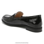 mocasines | mocasín milo 60D4P0395 Naturalizer mujer charol negro - Imagen 8