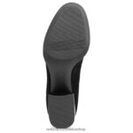 mocasines | mocasín trixie 60D4P0653 Naturalizer mujer ante negro - Imagen 7