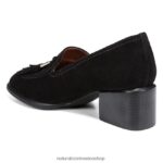 mocasines | mocasín trixie 60D4P0653 Naturalizer mujer ante negro - Imagen 8