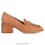 mocasines | mocasín trixie 60D4P0654 Naturalizer mujer gamuza de té inglés - Imagen 2